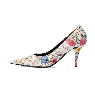 (W) Gucci Balenciaga The Hacker Project Knife Pump Multi 'White'