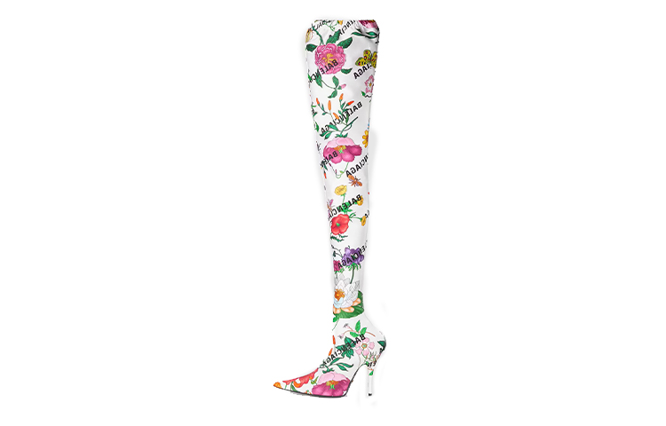 (Women) Gucci Balenciaga x The Hacker Project Knife High 'White' 676570-UL600-8446