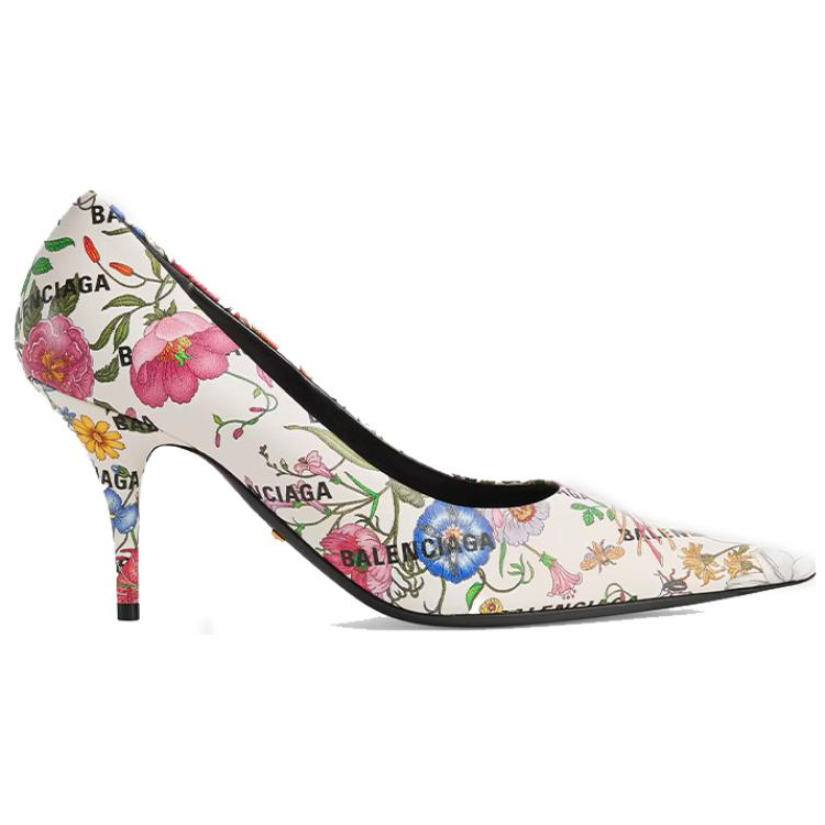 Order (W) 구찌 발렌시아가 해커 프로젝트 플로럴 하이힐 676558-UL300-8446