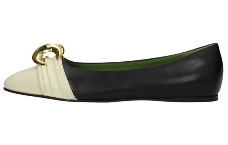 (Women) Gucci Ballet Flat 'Black and White' 572816-C9D10-9578