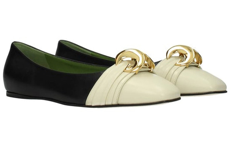 Order (Women) Gucci Ballet Flat 'Black and White' 572816-C9D10-9578