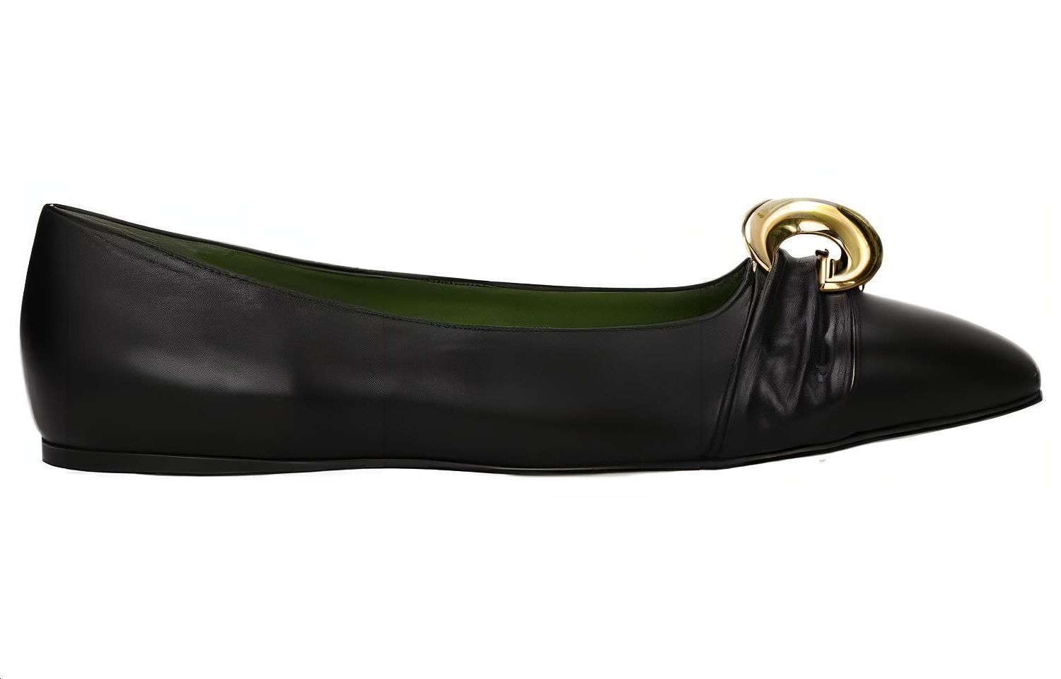Order (Women) Gucci Ballet Flat 'Black Leather' 572089-C9D00-1000