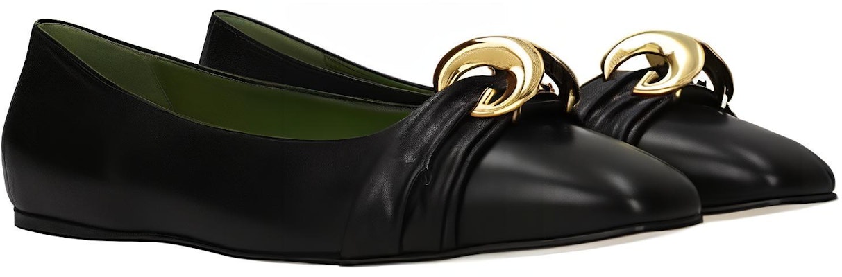 (W) 구찌 블랙 레더 발레 플랫 (Gucci Black Leather Ballet Flat) 572089-C9D00-1000 Lookbook (W) 구찌 블랙 레더 발레 플랫 (Gucci Black Leather Ballet Flat) 572089-C9D00-1000
