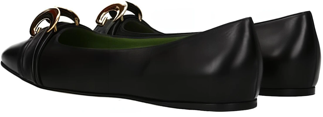 (Women) Gucci Ballet Flat 'Black Leather' 572089-C9D00-1000 Shop (Women) Gucci Ballet Flat 'Black Leather' 572089-C9D00-1000