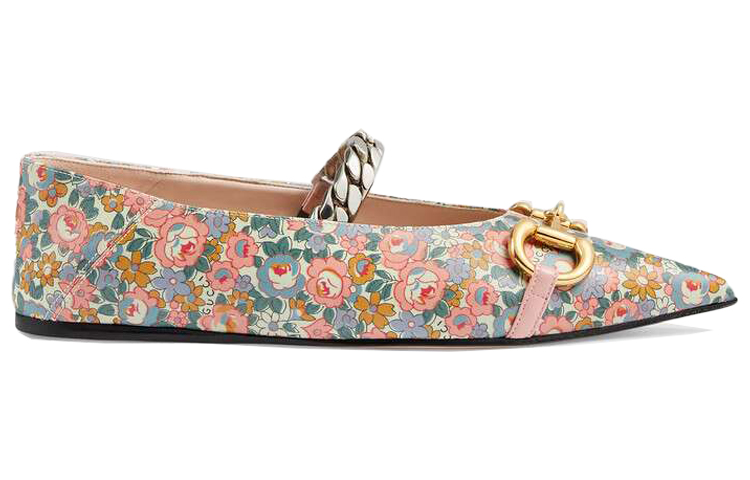 Order (W) Gucci Ballerines ''Liberty Floral Print - Rose Clair'' 642041-2JZ10-5960