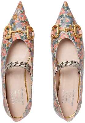 (W) Gucci Ballerines ''Liberty Floral Print - Rose Clair'' 642041-2JZ10-5960 Shop (W) Gucci Ballerines ''Liberty Floral Print - Rose Clair'' 642041-2JZ10-5960