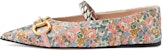 (W) Gucci Ballet Flat 'Liberty Floral Print - Merah Jambu Cerah' 642041-2JZ10-5960