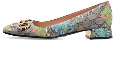 (Women) Gucci Ballet Flat 'Year of the Tiger Ebony' 687578-UUA10-8471 (Women) Gucci Ballet Flat 'Year of the Tiger Ebony' 687578-UUA10-8471