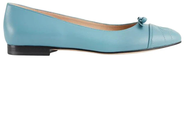 (Women) Gucci Ballet Flat With Double G Leather 'Sweet Blue' 680878-BKO60-4514 Order (Women) Gucci Ballet Flat With Double G Leather 'Sweet Blue' 680878-BKO60-4514