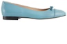 Order (W) Gucci Ballet Flat Kulit Double G 'Sweet Blue' 680878-BKO60-4514