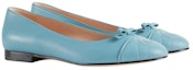 Lookbook (W) Gucci Ballet Flat Kulit Double G 'Sweet Blue' 680878-BKO60-4514