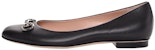 (W) Gucci Flat Balet 'Black Horsebit' Hitam 466700-A9L00-1000
