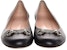 (W) Gucci Flat Balet 'Black Horsebit' Hitam 466700-A9L00-1000
