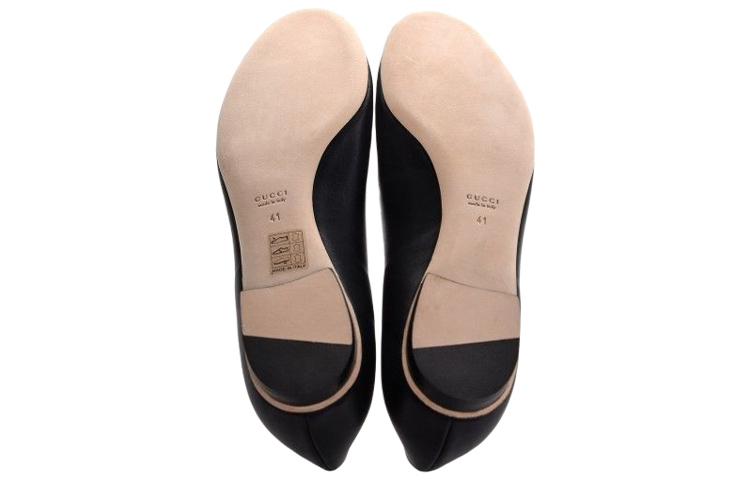 Purchase (Women) Gucci Ballet Flats 'Black Horsebit' 466700-A9L00-1000