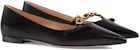 (W) Gucci Kasut Balerina 'GUCCI - Hitam' 674772-C9D10-1000