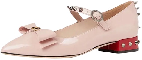 (W) Gucci Kasut Tumit Sederhana 'Pink Bow' Wanita 558097-BNC00-5909 Buy (W) Gucci Kasut Tumit Sederhana 'Pink Bow' Wanita 558097-BNC00-5909