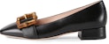 (W) Gucci Bamboo 'Kasut Balerina Gesper Hitam' 658856-C9D00-1000