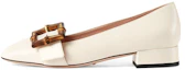 Buy GUCCI 古馳 Bamboo 時尚優雅竹節搭扣芭蕾舞平底鞋 女款 白色