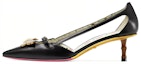Buy (W) Gucci Bamboo Buckle 'Stiletto Hitam' 493934-C9D00-1000