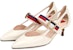 (W) Gucci Bamboo Tumit Tinggi 'Putih' 460114-CQXS0-9082