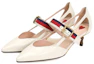 Shop (W) グッチ バンブー ハイヒール (ホワイト) 460114-CQXS0-9082