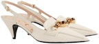 Lookbook (Women) Gucci Bamboo Horsebit High Heel 'White' 658818-C9D00-9022