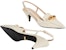 (Women) Gucci Bamboo Horsebit High Heel 'White' 658818-C9D00-9022