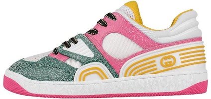 (Women) Gucci Basket 'Pink Green White' 725905-AABB6-3152 (Women) Gucci Basket 'Pink Green White' 725905-AABB6-3152