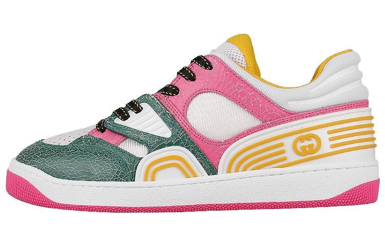 (Women) Gucci Basket 'White Pink Green' 725905-AABB6-3152