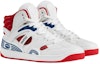 Lookbook (W) Gucci Basket Tinggi 'Putih Retro Merah Biru' 665688-2SHA0-9070