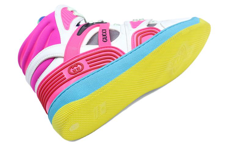 Shop (W) Gucci Basket Tinggi 'Putih Merah Jambu Biru' 661311-2SH80-9063