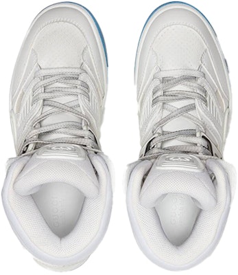 (W) Gucci Basket Putih Biru 661310-2SHA0-9014 Lookbook (W) Gucci Basket Putih Biru 661310-2SHA0-9014