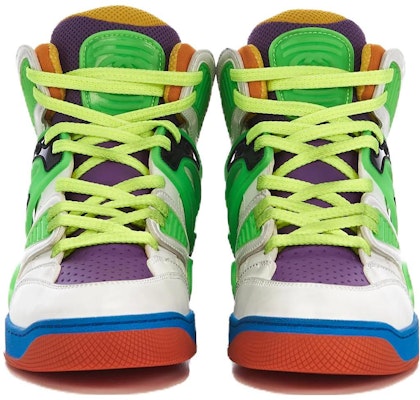 (W) Gucci Basket Putih Demetra Hijau Ungu Jingga Biru 661310-2SH80-9062 Purchase (W) Gucci Basket Putih Demetra Hijau Ungu Jingga Biru 661310-2SH80-9062