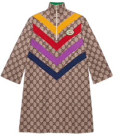 women-gucci-beige-monogram-print-long-sleeve-dress-for-women-580583-xjbgt-2270