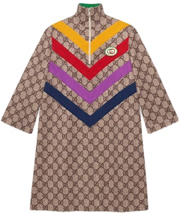 (W) Gucci 米色蒙格紋印花長袖連衣裙 女款 580583-XJBGT-2270 Buy (W) Gucci 米色蒙格紋印花長袖連衣裙 女款 580583-XJBGT-2270