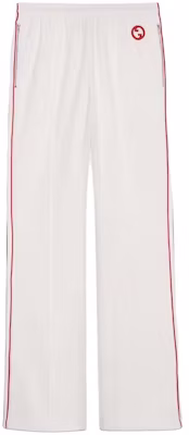 (Women) Gucci Beige Striped Elastic Straight-Leg Casual Pants 746827-XJFVJ-9088 Buy (Women) Gucci Beige Striped Elastic Straight-Leg Casual Pants 746827-XJFVJ-9088