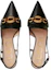 Lookbook (W) Gucci Hitam 'Bamboo Buckle High-Heel' Wanita 658818-C9D00-1000