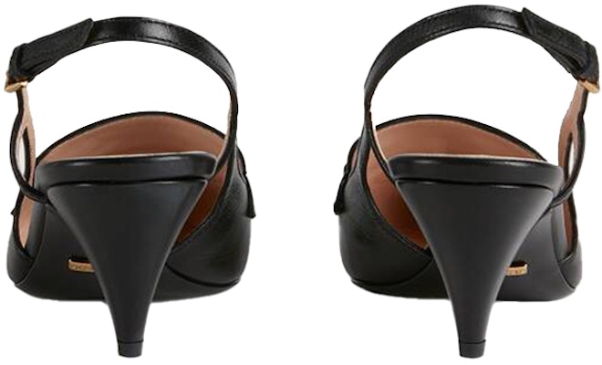 (Women) Gucci Black 'Bamboo Buckle High-Heel' 658818-C9D00-1000 Shop (Women) Gucci Black 'Bamboo Buckle High-Heel' 658818-C9D00-1000