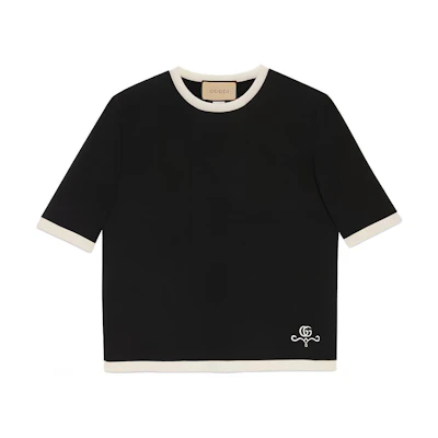 (Women) Gucci Black Colorblock Crewneck T-shirt SS23 681309-XKB7S-1080