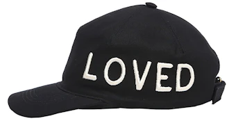 Lookbook (Women) GUCCI Black Cotton Baseball Cap with Letter Embroidery 478948-3HD05-1000