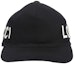 Shop (Women) GUCCI Black Cotton Baseball Cap with Letter Embroidery 478948-3HD05-1000