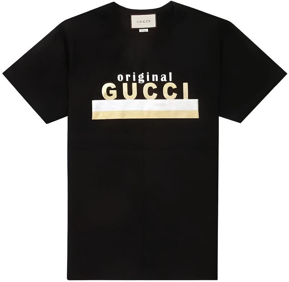 women-gucci-black-crew-neck-t-shirt-with-letter-logo-print-615044-xjcrc-1082