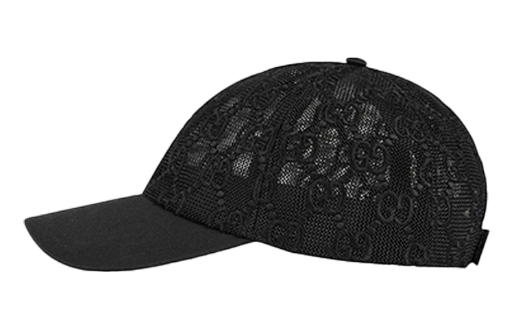 Lookbook (W) GUCCI 黑色 GG 刺繡棉質棒球帽 579155-3HH87-1060