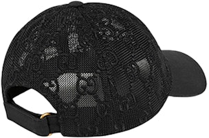 (W) GUCCI Topi Baseball Hitam Bordir GG Kapas 579155-3HH87-1060 Shop (W) GUCCI Topi Baseball Hitam Bordir GG Kapas 579155-3HH87-1060