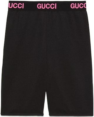 (Women) Gucci Black Logo Elastic SS22 Casual Straight Shorts 688421-XJDS5-1037 Buy (Women) Gucci Black Logo Elastic SS22 Casual Straight Shorts 688421-XJDS5-1037