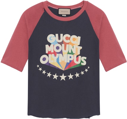 (Women) Gucci Black Mount Olympus Print T-Shirt FW21 661863-XJDL3-1042 Buy (Women) Gucci Black Mount Olympus Print T-Shirt FW21 661863-XJDL3-1042