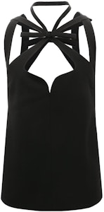 (W) Gucci Hitam Tanpa Lengan Halter Neck T-Shirt 627311-ZAD88-1000 Buy (W) Gucci Hitam Tanpa Lengan Halter Neck T-Shirt 627311-ZAD88-1000