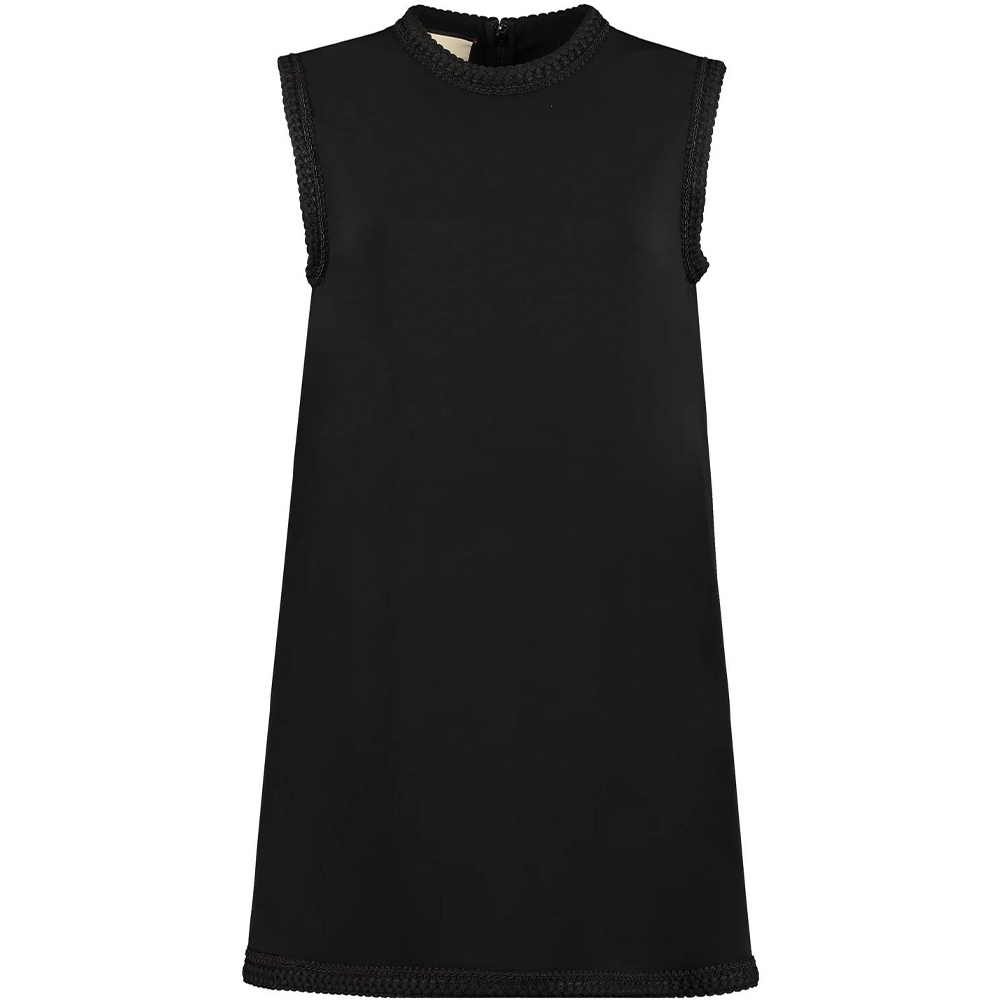 (Women) Gucci Black Sleeveless Midi Tank Dress 610945-ZKR01-1000