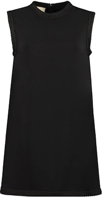 (W) 구찌 블랙 민소매 미디 탱크 드레스 610945-ZKR01-1000 Buy (W) 구찌 블랙 민소매 미디 탱크 드레스 610945-ZKR01-1000