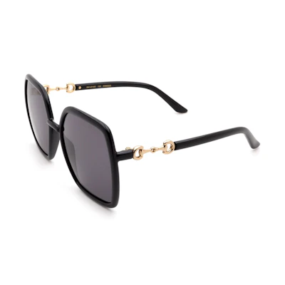 (Women) GUCCI Black Square Frame Sunglasses. GG0890S001